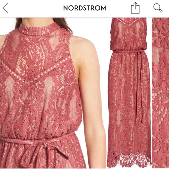 WAYF Lace Midi Dress - Picture 2 of 9